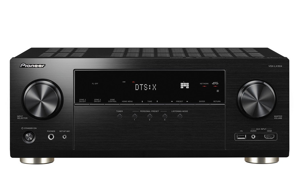 Pioneer VSX-LX304 hembioförstärkare, svart