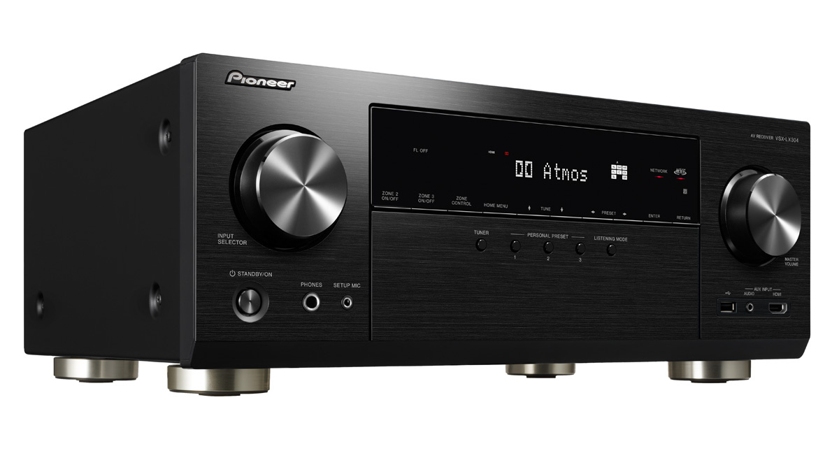Pioneer VSX-LX304 hembioförstärkare, svart
