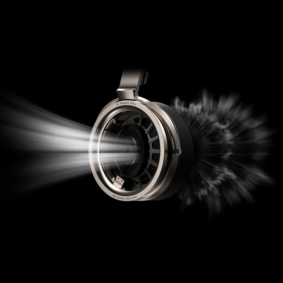 Aune AR5000 öppna over-ear hörlurar 28 Ohm Returexemplar