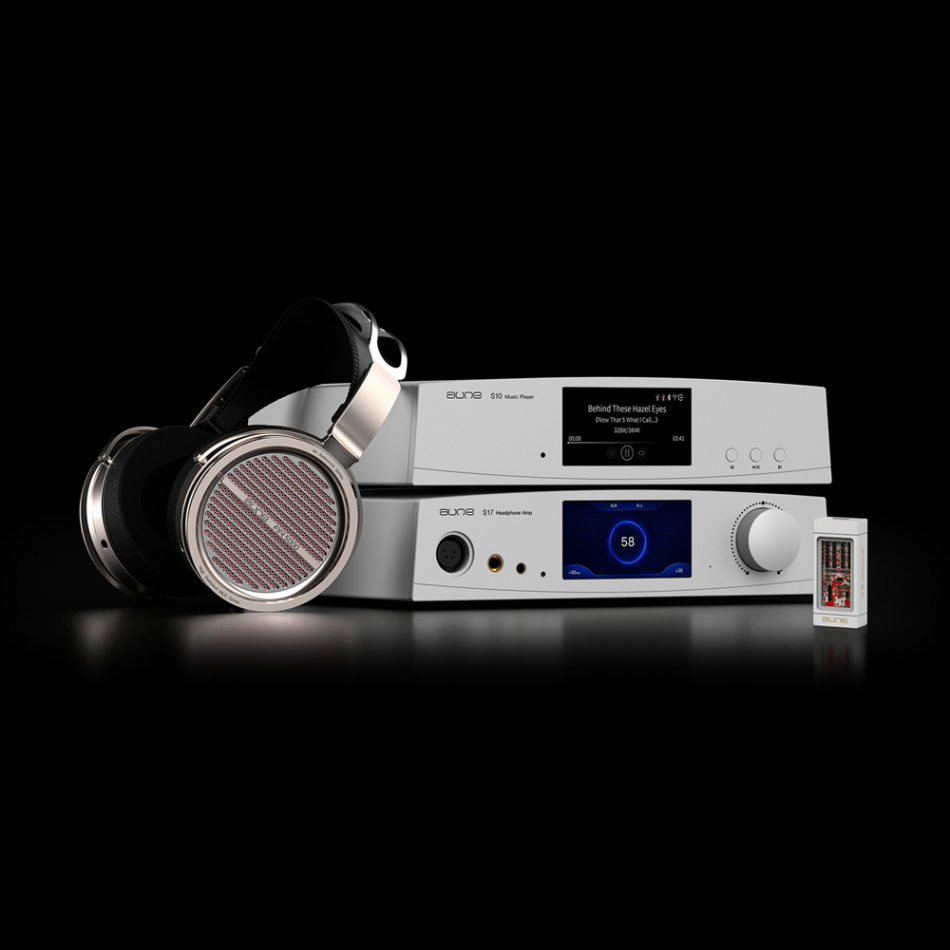 Aune AR5000 öppna over-ear hörlurar 28 Ohm