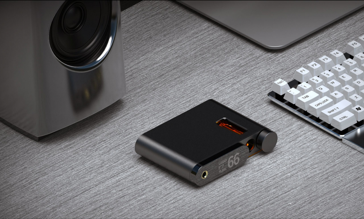 Aune Flamingo BT rörbestyckad DAC med hörlursförstärkare & Bluetooth