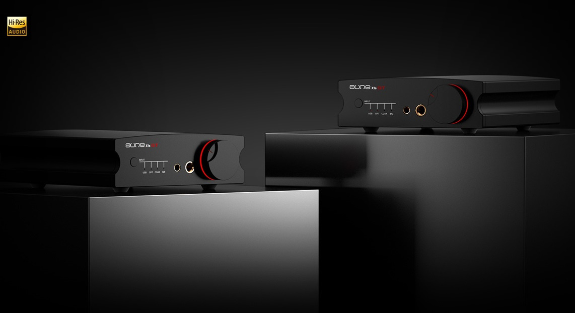 Aune X1s GT BT, kompakt DAC med Bluetooth, förstegsutgång & hörlursförstärkare