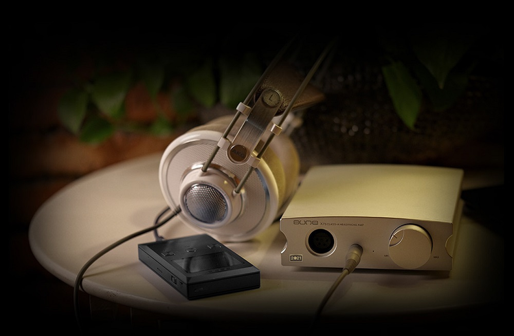 Aune X7S PRO hörlursförstärkare, silver