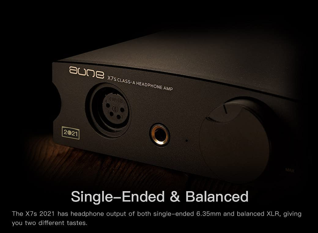 Aune X7S PRO hörlursförstärkare, svart