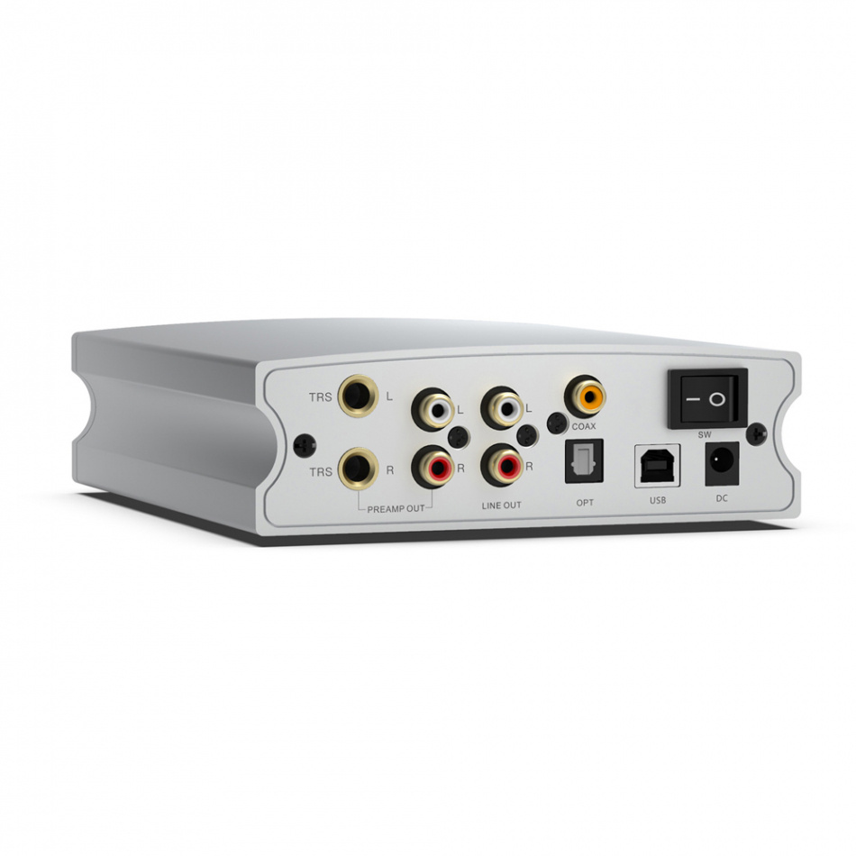 Aune X8 XVIII Magic kompakt DAC med förstegsutgång, silver