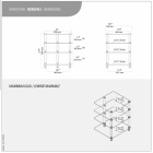 Norstone Bergen 2, Hifi-rack Norstone Bergen 2, Hifi-rack