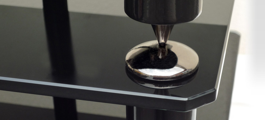 Norstone Bergen AV 2, TV/media-bänk pianosvart