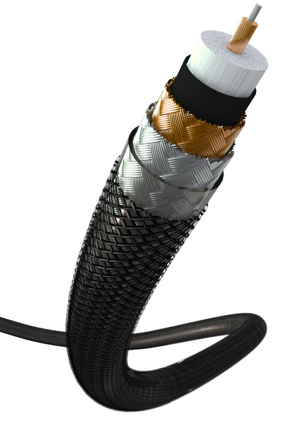 Real Cable CA-1801 RCA ljudkabel, 0.5 meter