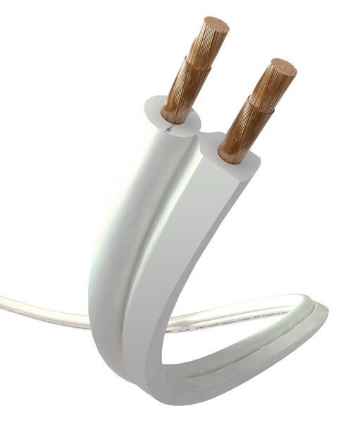 Real Cable CBV terminerad högtalarkabel single-wire, 2x3 meter