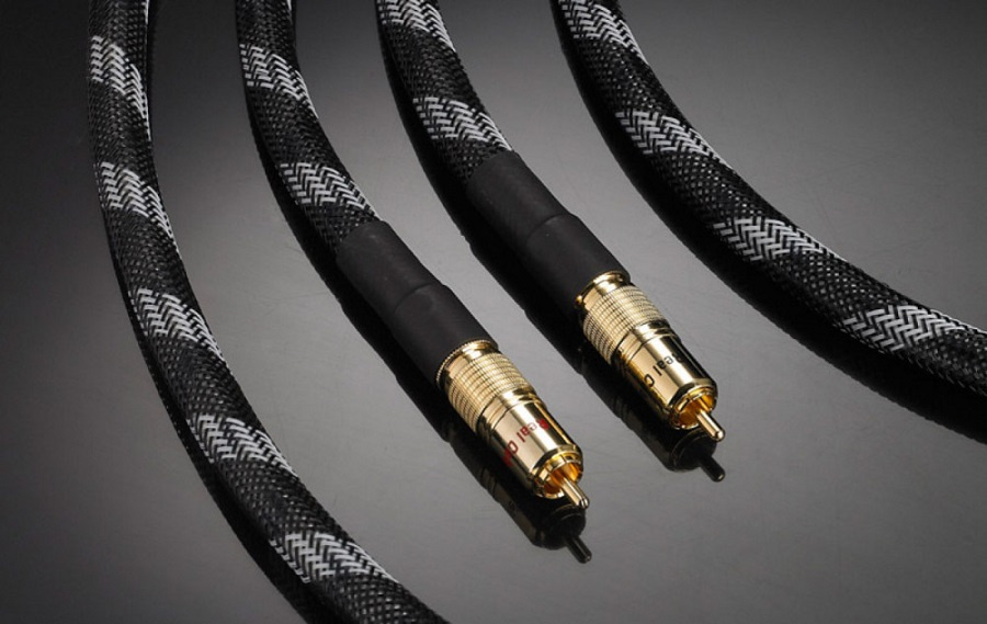 Real Cable Chenonceau RCA ljudkabel, 1 meter