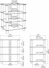 Norstone Epur 4, Hifi-rack med svart stomme och svart glas Norstone Epur 4, Hifi-rack med svart stomme och svart glas