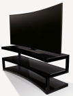 Norstone Esse Curve, TV-bänk pianosvart Norstone Esse Curve, TV-bänk pianosvart