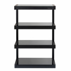 Norstone Esse Hifi, mattsvart med svarta hyllplan Norstone Esse Hifi, mattsvart med svarta hyllplan