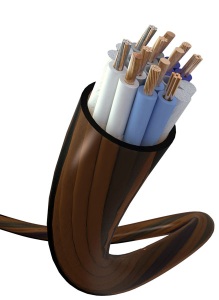 Real Cable HD-TDC terminerad högtalarkabel single-wire, 2x3 meter