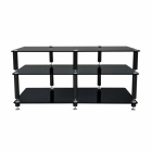 Norstone Bergen AV 2, TV/media-bänk mattsvart Norstone Bergen AV 2, TV/media-bänk mattsvart