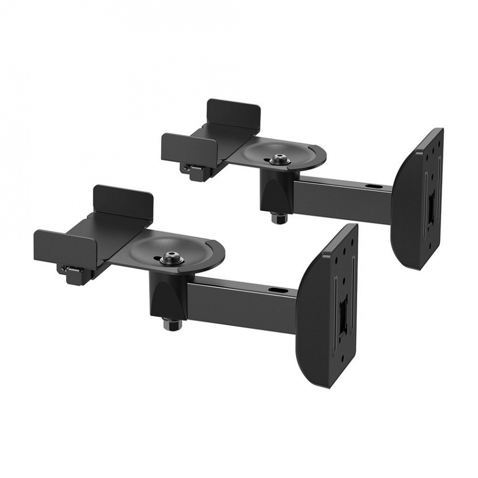 Norstone Bookshelf Wall Mount, svart par