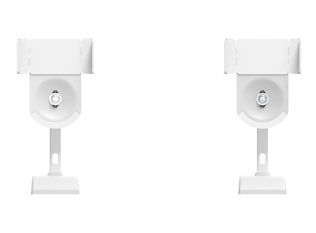 Norstone Bookshelf Wall Mount, vitt par