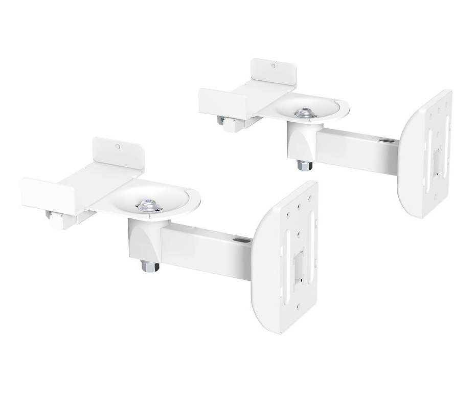 Norstone Bookshelf Wall Mount, vitt par