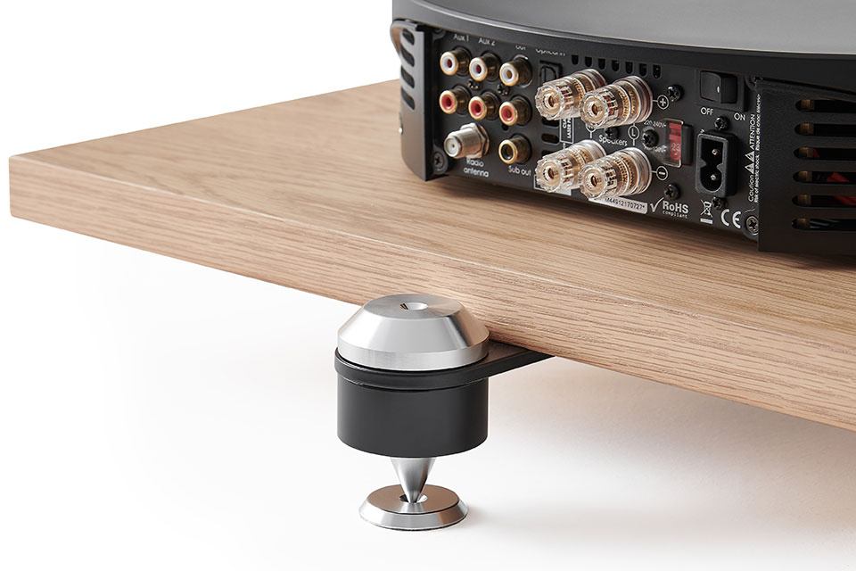 Norstone Copenhagen 1, hyllplan ek modulärt Hifi-rack