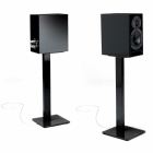 Norstone Esse Stand högtalarstativ 61 cm, mattsvart par med svart fot Norstone Esse Stand högtalarstativ 61 cm, mattsvart par med svart fot