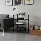 Norstone Slender Hifi stereorack, Gunmetal Grey Norstone Slender Hifi stereorack, Gunmetal Grey