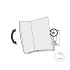 Norstone Sonos Era 300 WM tiltbart väggfäste , vitt styck Norstone Sonos Era 300 WM tiltbart väggfäste , vitt styck