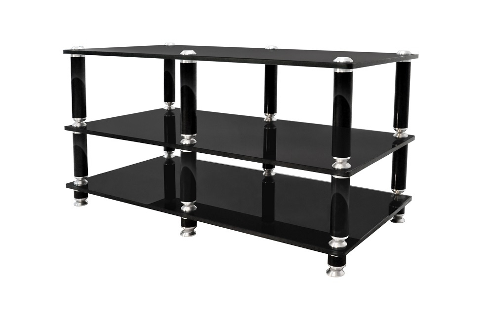 Norstone Stäbbl AV, TV/mediabänk mattsvart