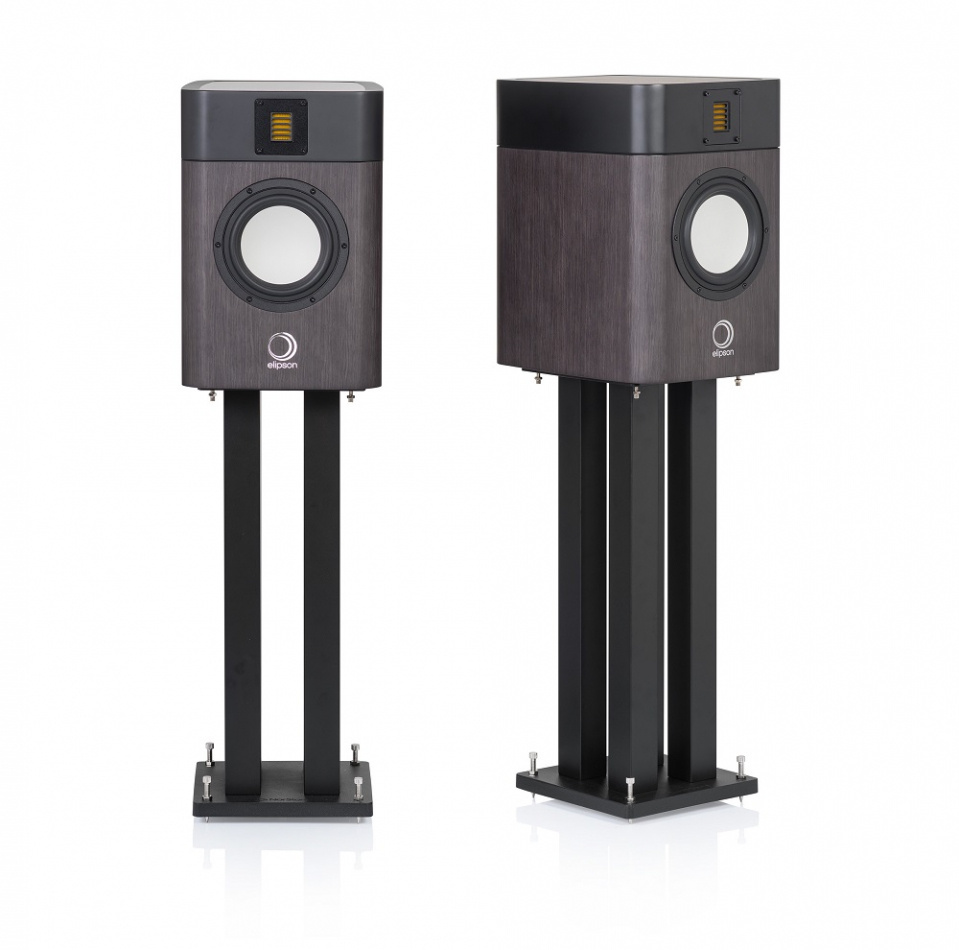 Norstone Stylum Square högtalarstativ, svart par