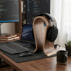 NorStone Wooden Headphone Stand, valnöt NorStone Wooden Headphone Stand, valnöt