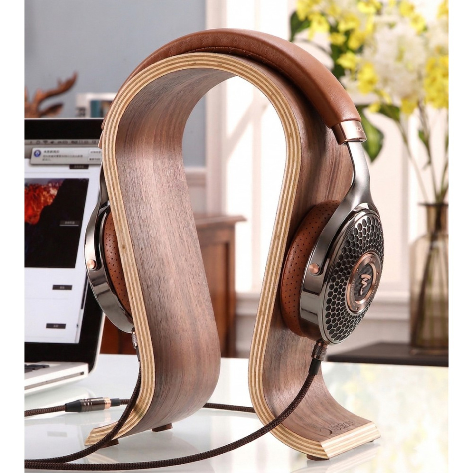 NorStone Wooden Headphone Stand, valnöt