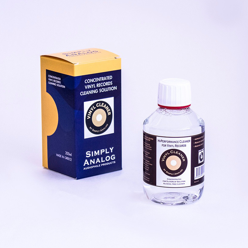Simply Analog Vinyl Cleaner Concentrated, rengöringsvätska för vinylspelare 200 ml