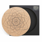 Simply Analog Cork Slipmat Geo, korkmatta med tryck för vinylspelare Simply Analog Cork Slipmat Geo, korkmatta med tryck för vinylspelare