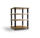 Norstone Stäbbl Hifi stereobänk, bambu med mattsvarta ben Norstone Stäbbl Hifi stereobänk, bambu med mattsvarta ben