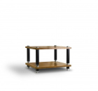 Norstone Stäbbl Hifi stereobänk, bambu med mattsvarta ben Norstone Stäbbl Hifi stereobänk, bambu med mattsvarta ben