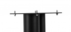 Norstone Stylum 1, mattsvarta högtalarstativ 50 cm höga Norstone Stylum 1, mattsvarta högtalarstativ 50 cm höga