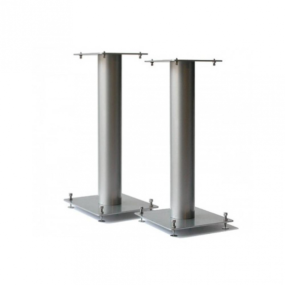 Norstone Stylum 1, matt silver högtalarstativ 50 cm höga