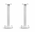 Norstone Stylum 2, mattvita högtalarstativ 60 cm höga Norstone Stylum 2, mattvita högtalarstativ 60 cm höga