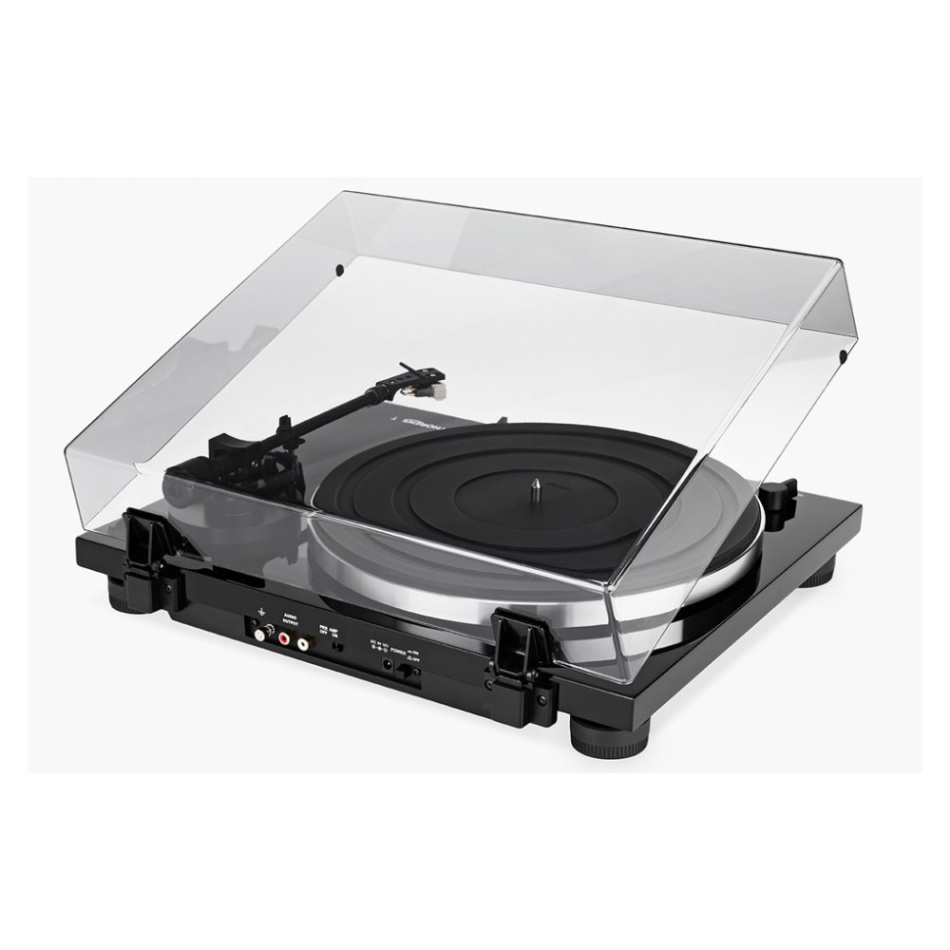 Thorens TD 201 skivspelare med Audio Technica AT3600-pickup, svart