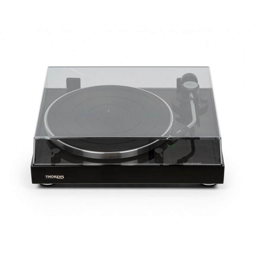 Thorens TD 204 skivspelare med Audio Technica AT95E-pickup, svart