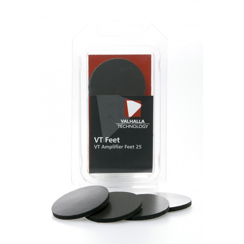 Valhalla Technology VT-Amp Feet 25, 4-pack dämpkuddar