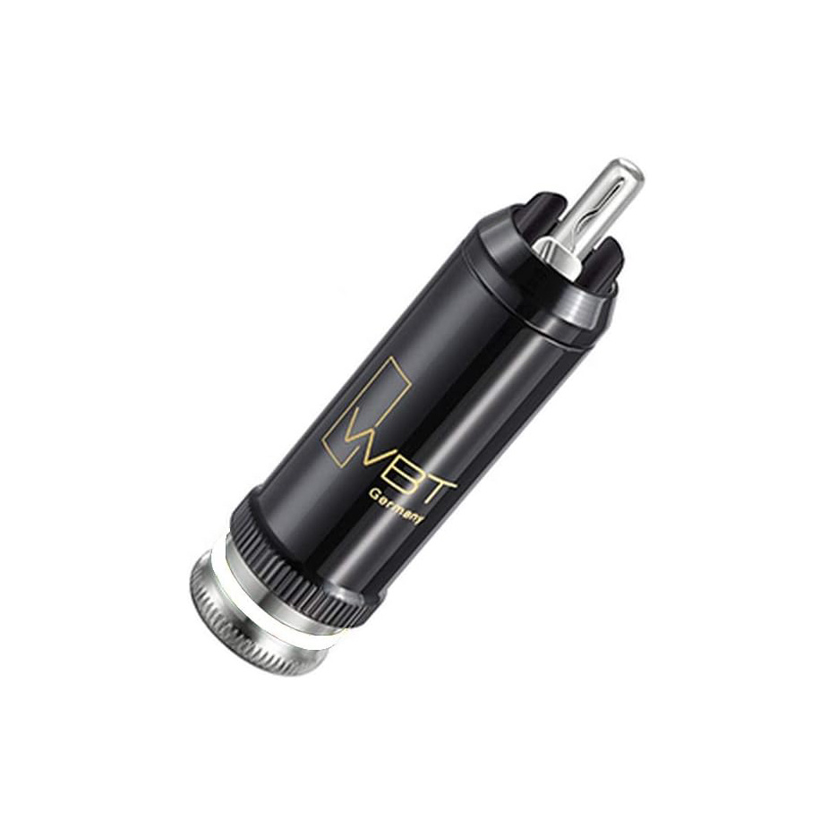 WBT-0102Ag Nextgen RCA-kontakt vit färgmärkning, styck