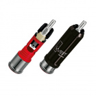WBT-0110Ag Nextgen RCA-kontakt 75 Ohm röd färgmärkning, styck WBT-0110Ag Nextgen RCA-kontakt 75 Ohm röd färgmärkning, styck