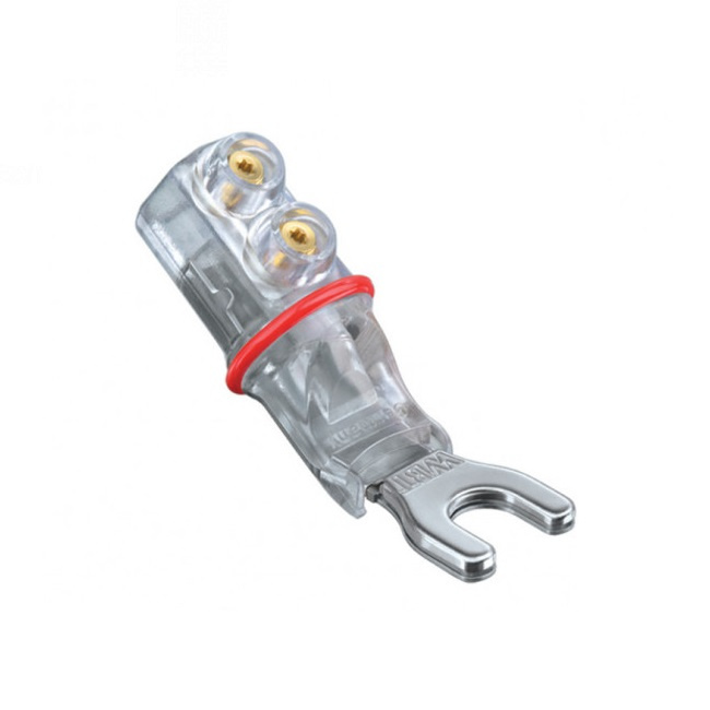 WBT-0661Ag Nextgen spadkontakt 6 mm röd färgmärkning, styck