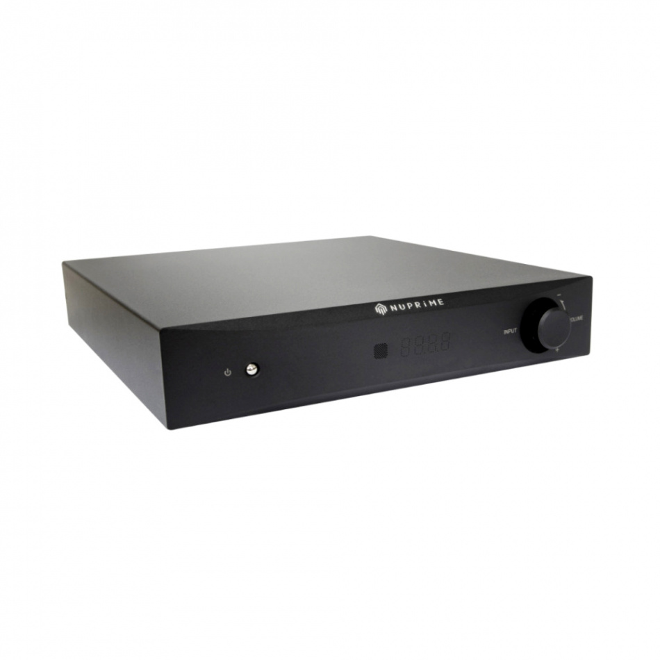NuPrime DAC-8 med stöd för Hi-Res Audio, svart