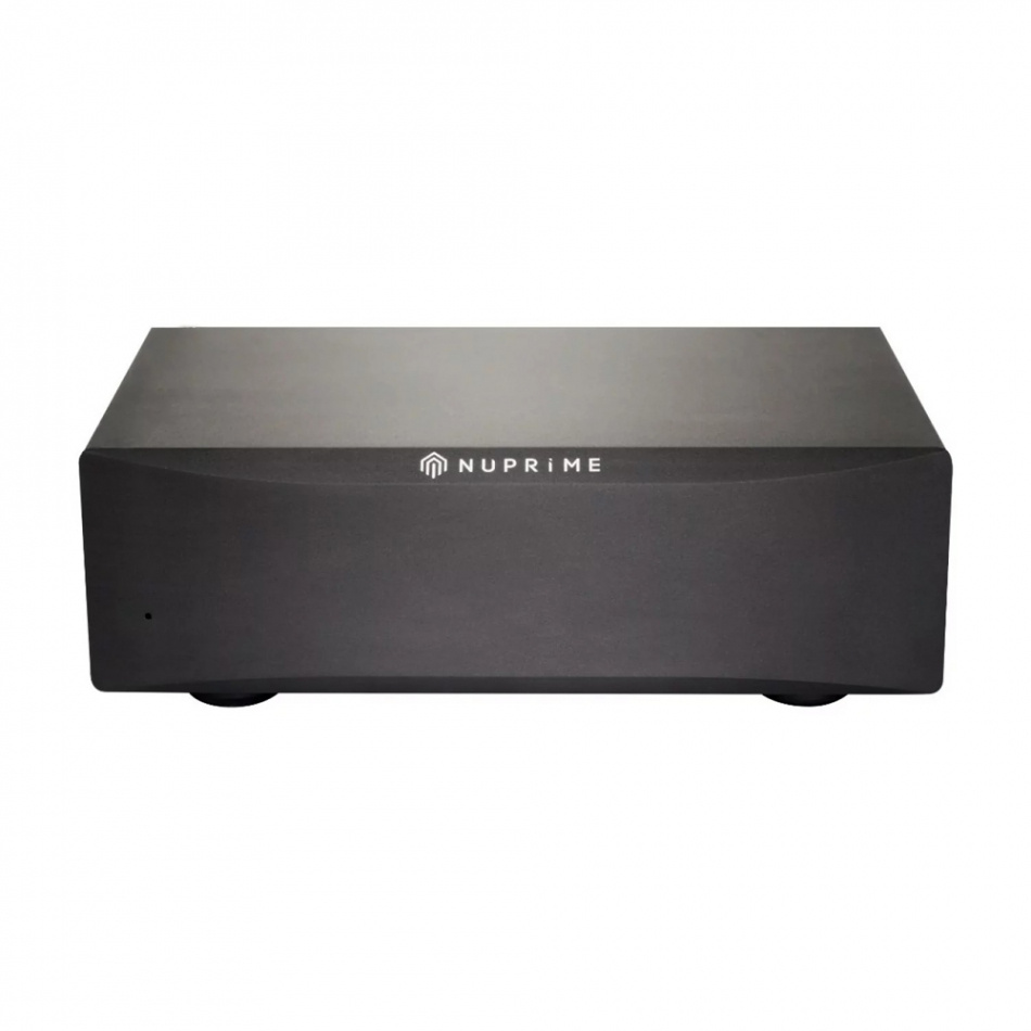 NuPrime STA-100 kompakt stereoslutsteg, svart