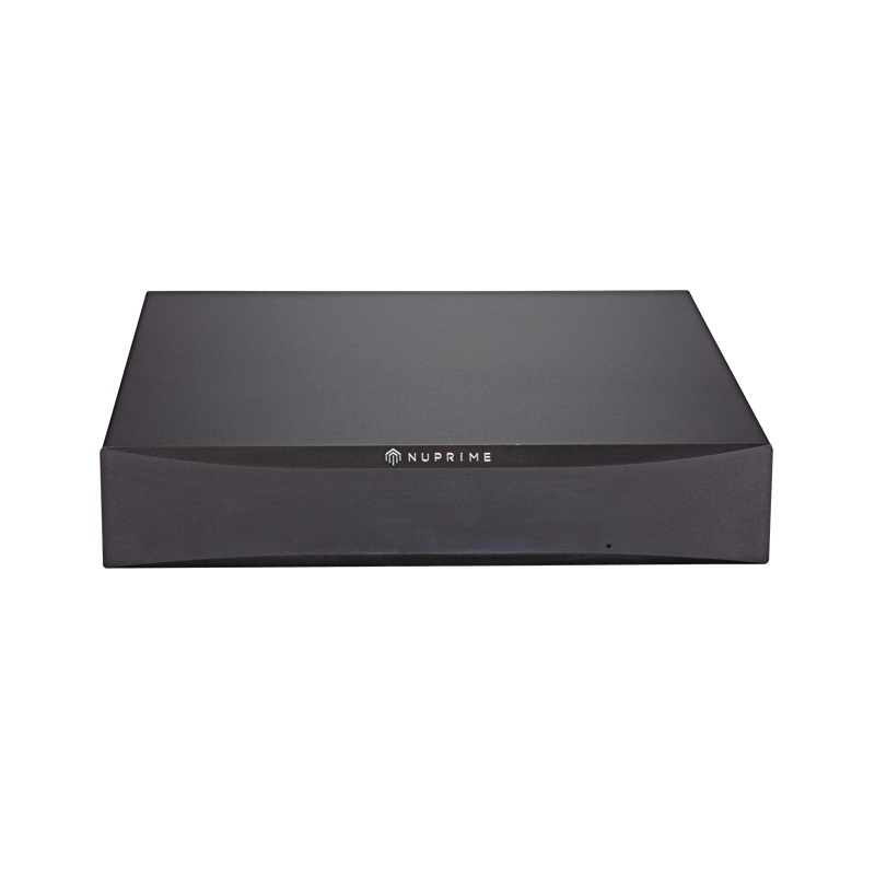 NuPrime STA-9 kompakt stereoslutsteg med XLR, svart