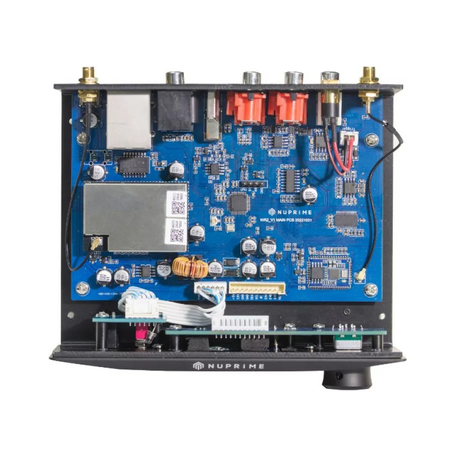 NuPrime Omnia WR-2 kompakt försteg med nätverksstreaming & HDMI ARC