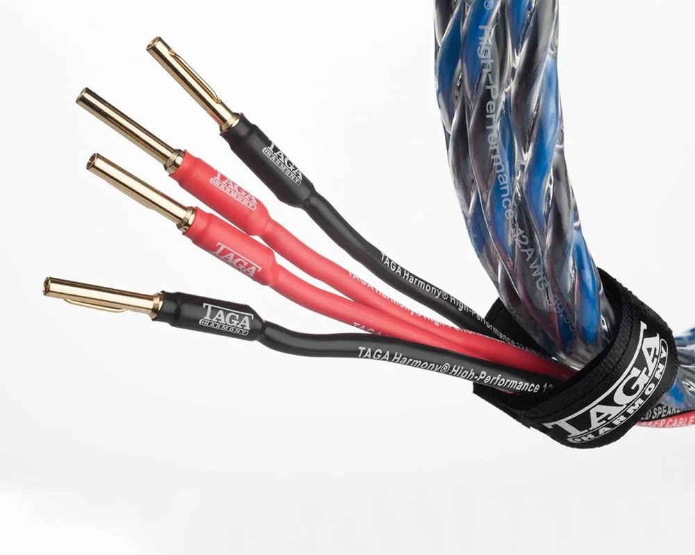 TAGA Harmony Azure 12-2C Högtalarkabel Stereopar, 2x2.5 meter