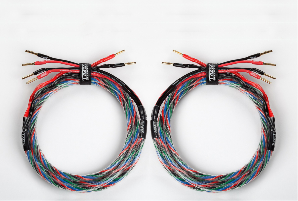 TAGA Harmony Azure 14/12 Biwire Högtalarkabel Stereopar, 2x3 meter