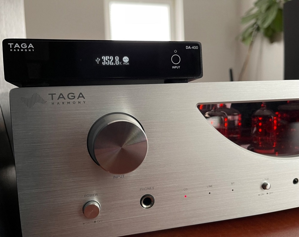 TAGA Harmony DA-400, DAC med DSD & MQA-stöd